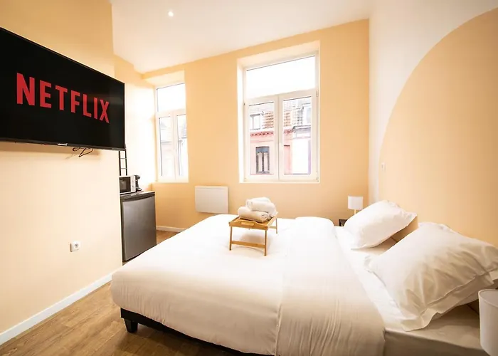 Ng Suitehome - Lille I Roubaix Barbieux I Croix - Netflix - Wifi